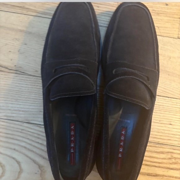 Suede Prada Loafers - Picture 2 of 4